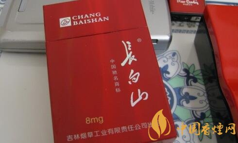 長白山(銀)香煙價格表圖，長白山銀多少錢